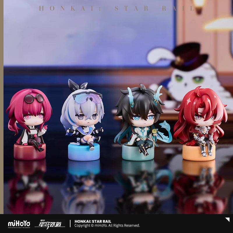 Official Honkai: Star Rail Owlbert'S Studio Series Q Version Figures Argenti/Danheng/Kafka/Blade/Silver Wolf Collect Model Gift