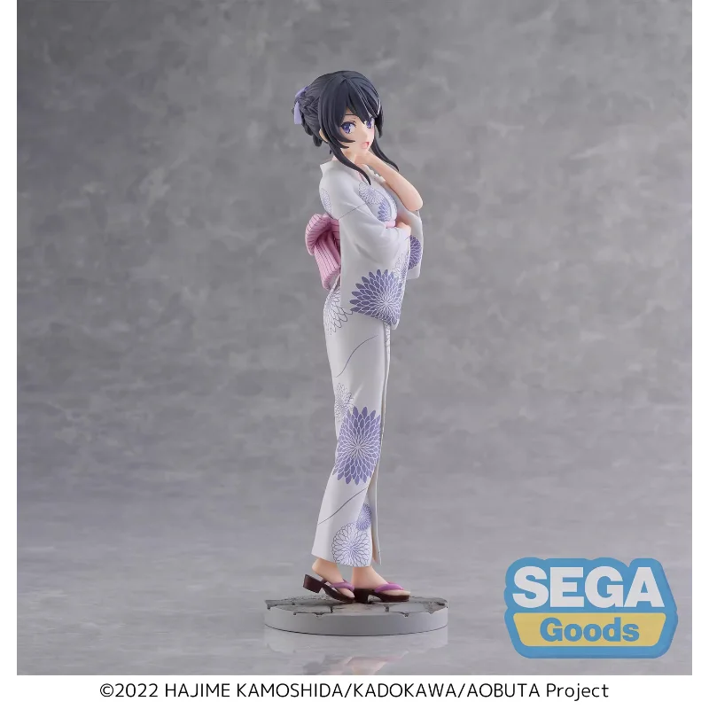 In Stock Original SEGA Luminasta Rascal Does Not Dream of Bunny Girl Senpai Sakurajima Mai Yukata Anime Figure Toy Gift for Kid