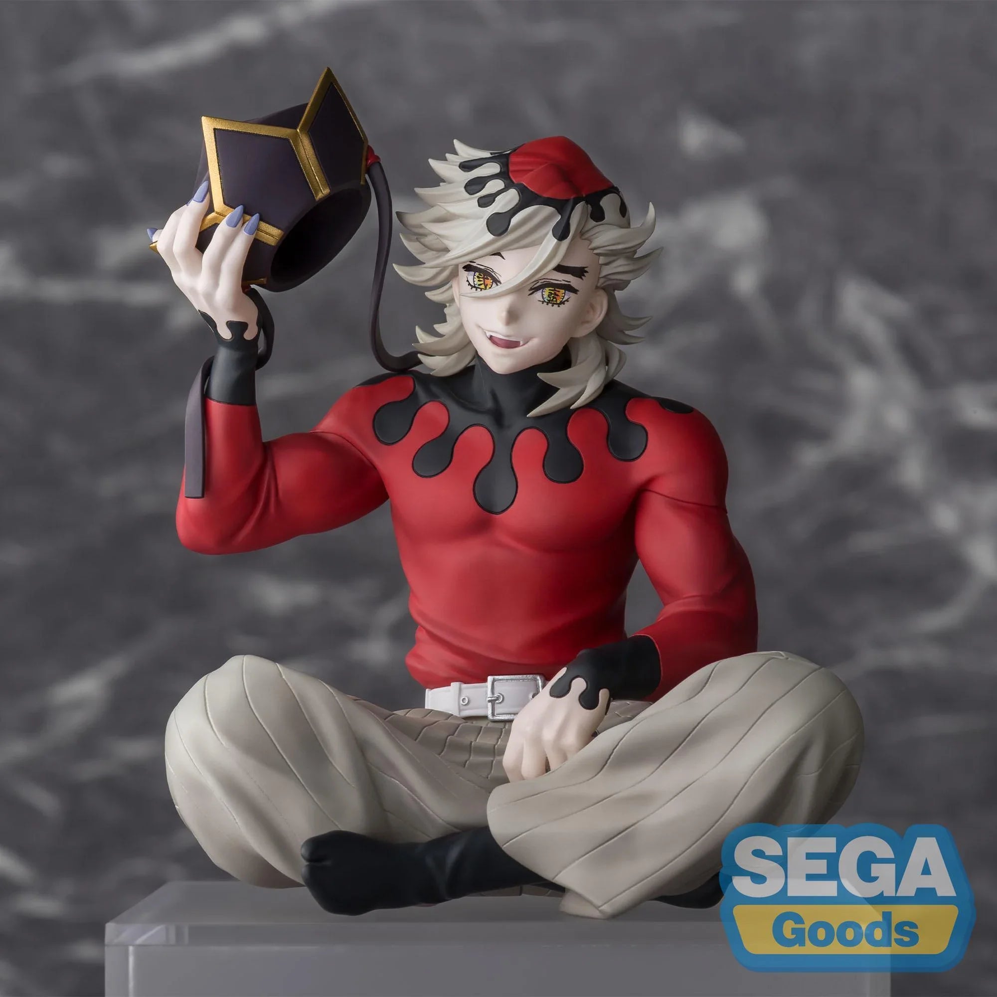 In Stock Original SEGA Perching Demon Slayer Douma PVC Anime Figures Action Figure Model Toys Christmas Gift