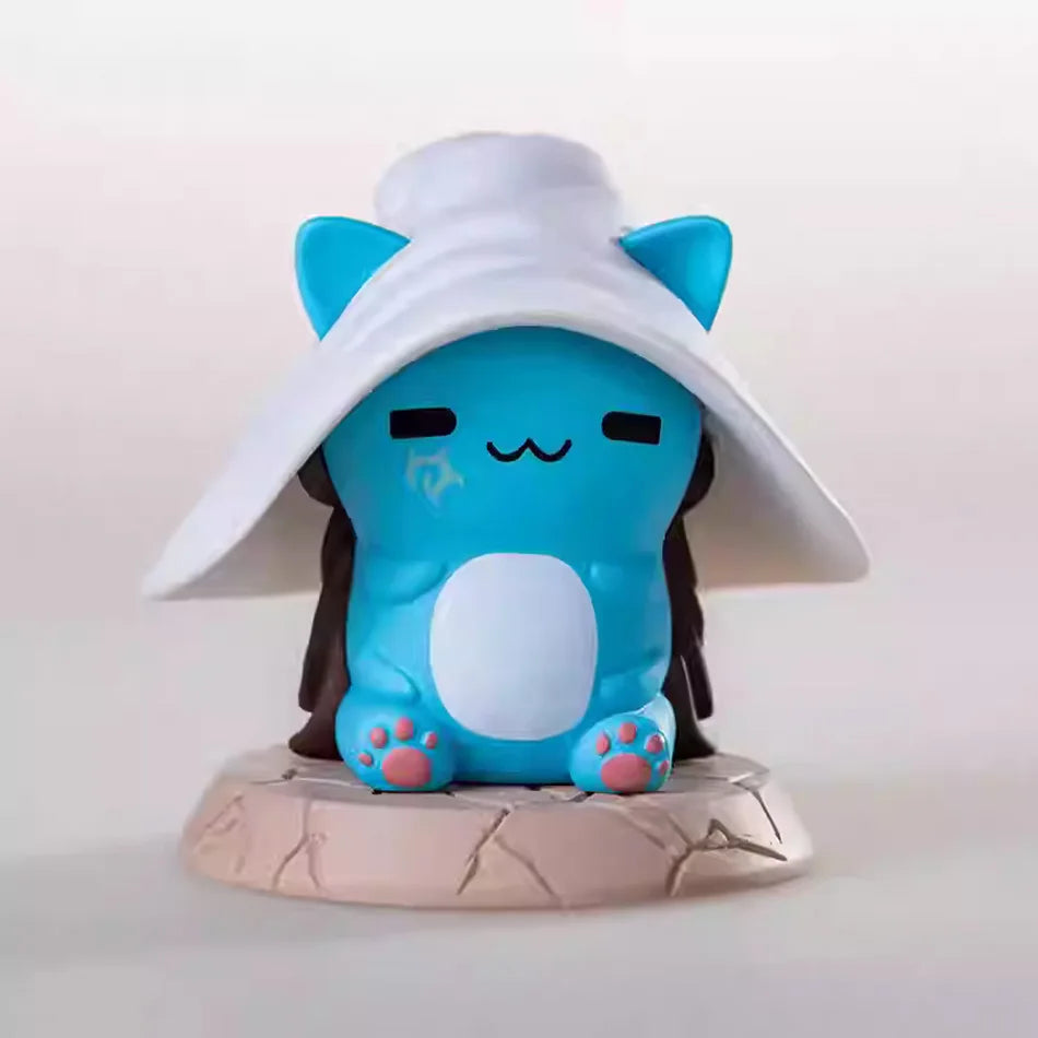 2026 In Stock Ring Gaming Q Version Mini Ranni Cat Melina Malenia The Half-Wolf Action Figure Lani Magic Ornaments Dolls