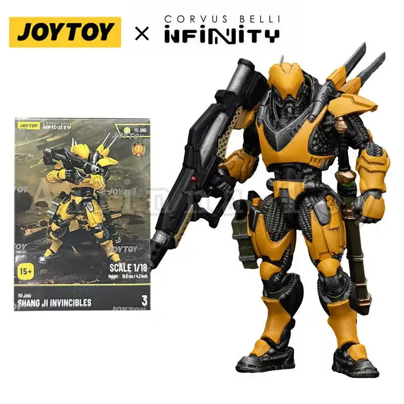 JOYTOY 1/18 Action Figure Infinity Yu Jing Blye Wolf Mongol Cavalry Wu Ming Assault Corps Anime Toy
