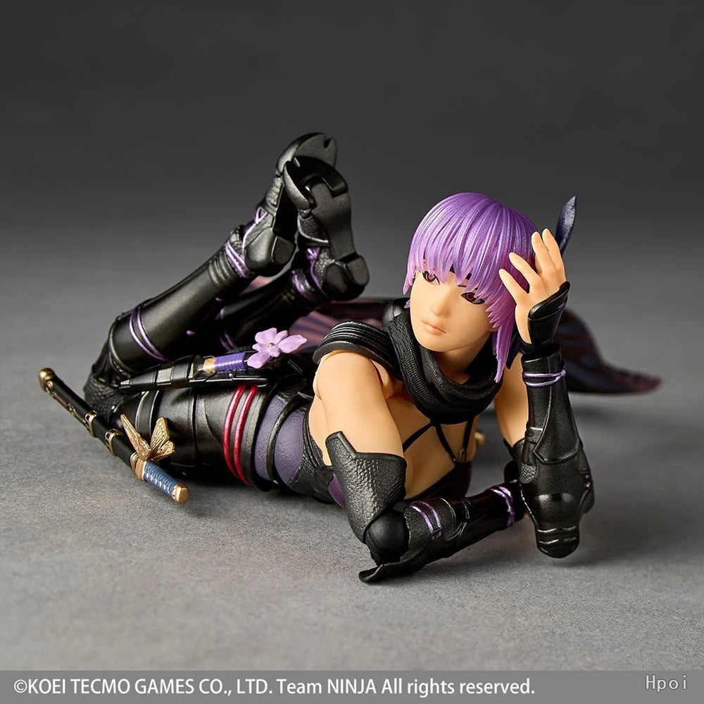 100% Original Kaiyodo Amazing Yamaguchi Revoltech (NR067) Ninja Gaiden 3: Razor's Edge Ayane Action Figure Collection Series