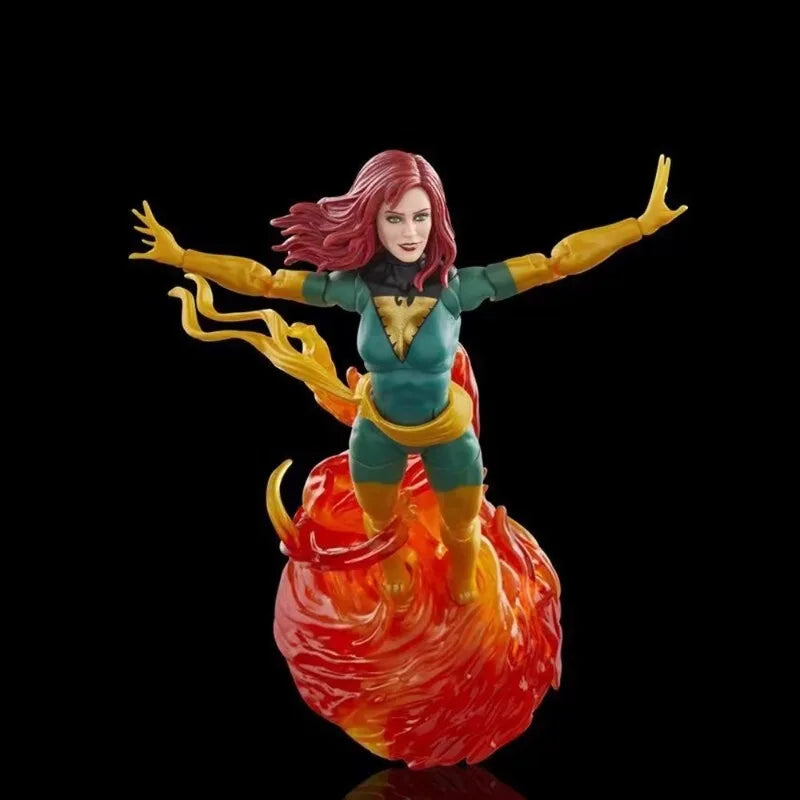 Original Hasbro Marvel Legends Series Jean Grey Phoenix Force Action Figure Toys Model Ornaments
