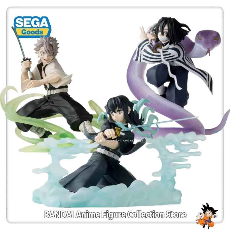 In Stock SEGA Original Anime "Demon Slayer: Kimetsu No Yaiba" Xross Link Figure "Iguro Obanai" - Pillar Rehearsal Edition -