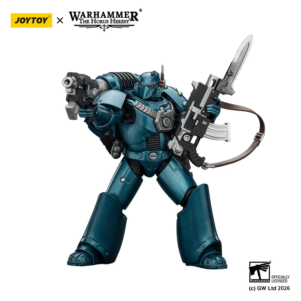 【MT】JOYTOY Warhammer 40K Alpha Legion MKVI Tactical Legionary 1/18 Action Figure Toys Collection
