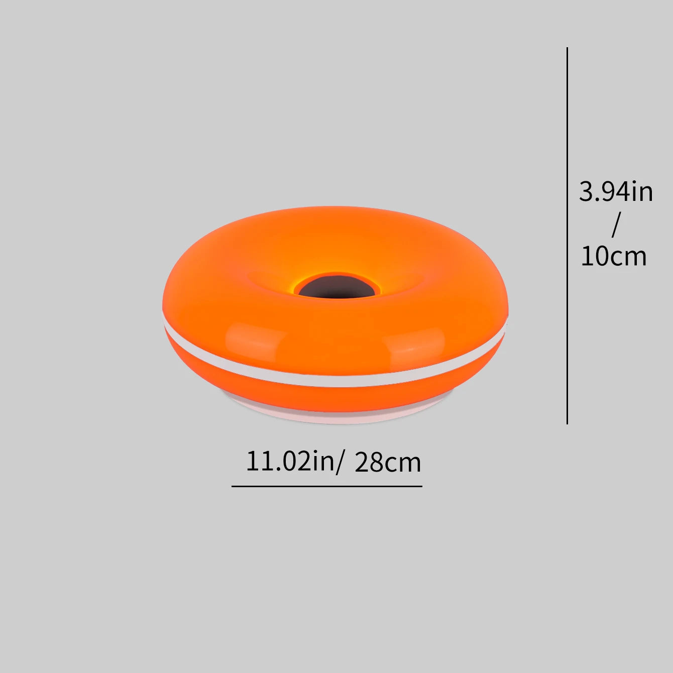 Bauhaus donut table lamp USB plug bedroom bedside decorative light living room dining room ambient light