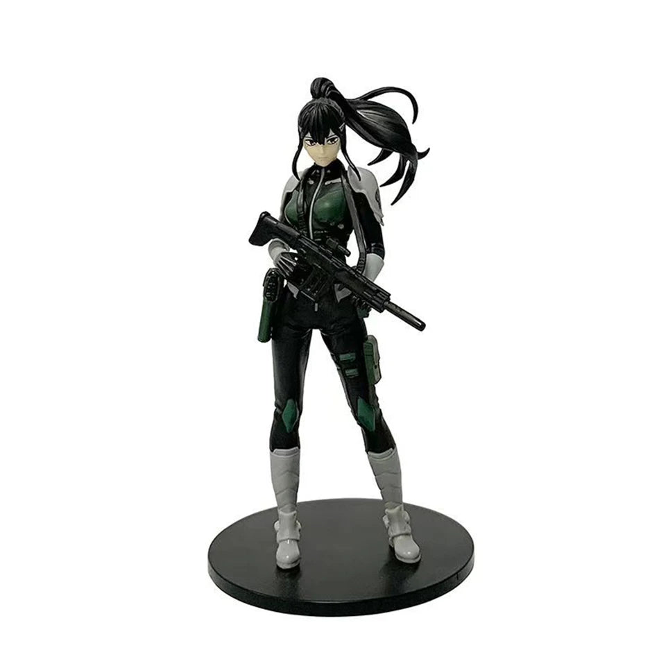 4PCS Amine Kaiju No. 8 Figure Kafka Hibino Mina Ashiro Skeleton Creative Cartoon PVC Model Toys Kids Action Statue Doll Gifts