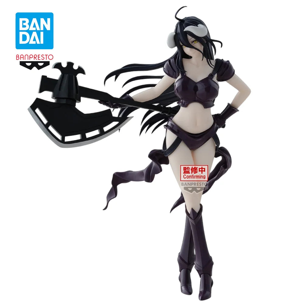 In Stock Original BANPRESTO Overlord Albedo Relax time PVC Anime Figures Action Figure Model Toys Gift