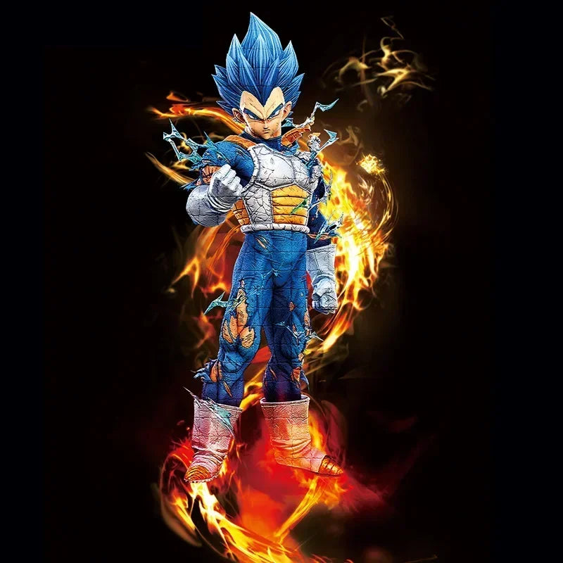 Dragon Ball Z Vegeta Figur Super Saiyajin Vegeta Anime Figur Actionfiguren 28cm Pvc Gk Puppe Statue Sammlung Modell Spielzeug Geschenk
