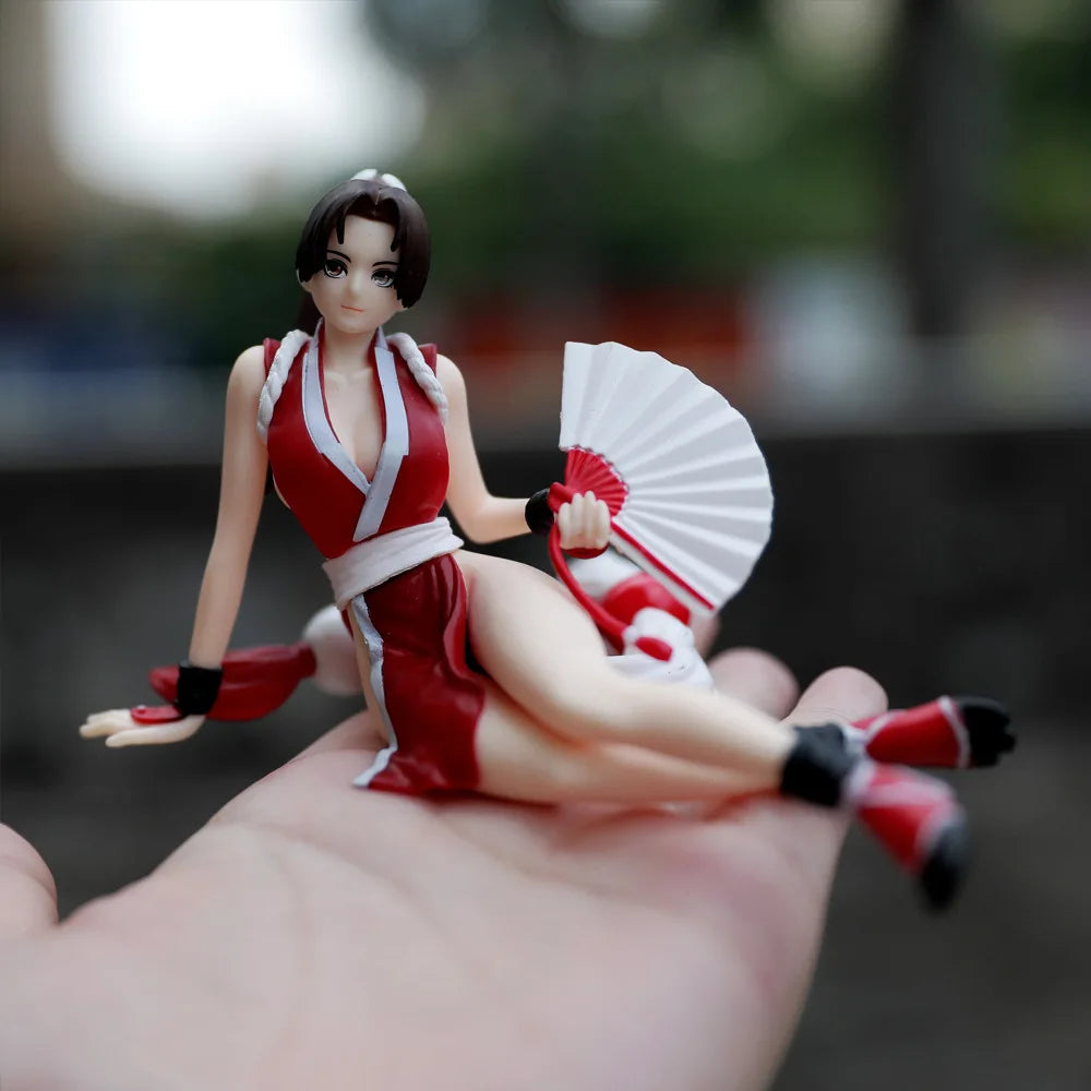 9 cm große Anime-Figur „The King of Fighters“ – Mai Shiranui – Actionfigur für Erwachsene – Sammlerstück