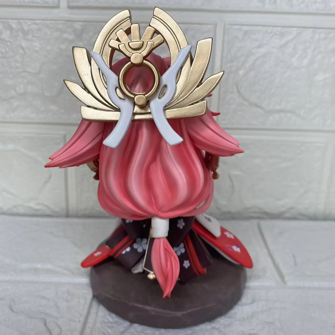 Genshin Impact game peripheral Q version eight god son -13.5CM beautiful girl anime statue model chassis handmade decorations