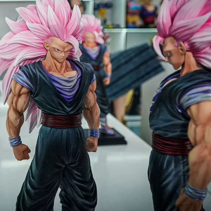Hot Jt Dragon Ball Anime Figure Son Goku Figurine Ssj3 Goku Figurine Super Saiyan 3 Goku Figures Pvc Statue Model Toys Boy Gift