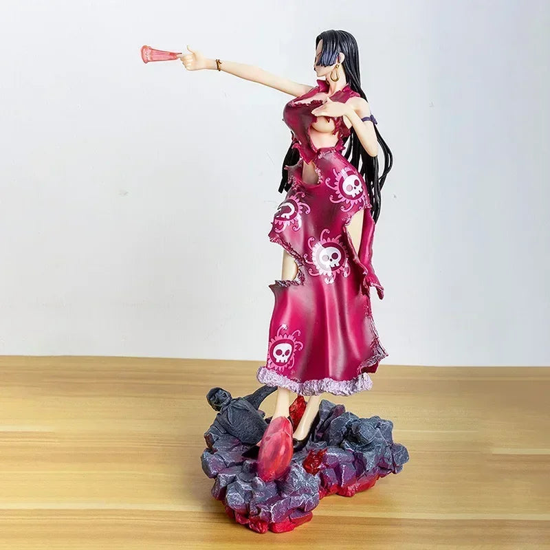 30cm ONE PIECE Anime Figure Boa Hancock Statue Collection Action Figurine PvcModel Doll Collection Statue for Children Gift Toys