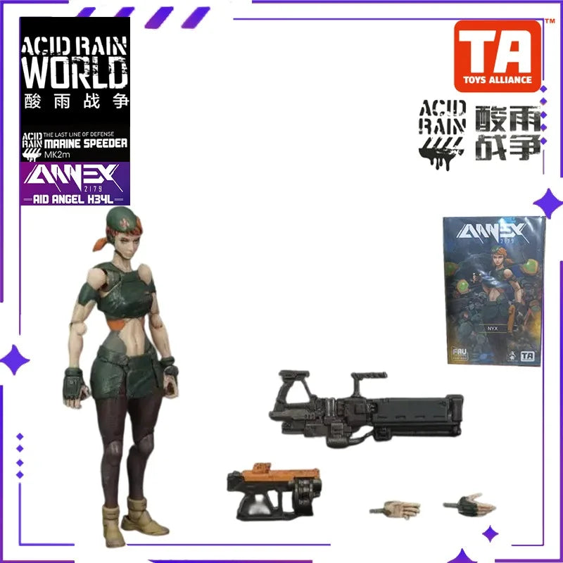 [In Stock] Acid Rain War Original Acid Rain War FAV-SP27 Rescue Angel WF Venue Limited 1/18 Mobile Soldier Model Handmade Toy