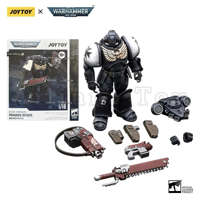 JOYTOY 1/18 Action Figure 40K Black Templars Squads Anime Collection Military Model