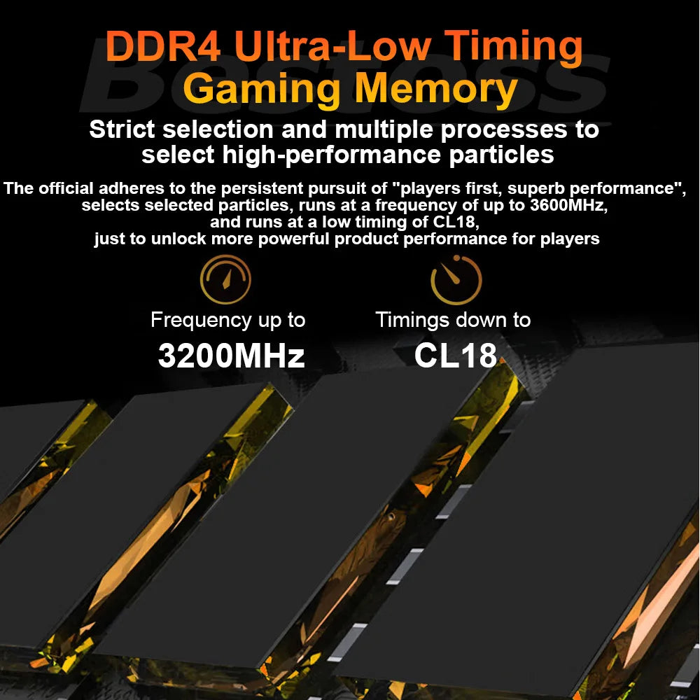 Bestoss Memory Ram ddr4 8GB16GB 32GB XMP 2.0 3200mhz 288pin 1.2V U-DIMM RGB Memoria for Diy Gaming Computer