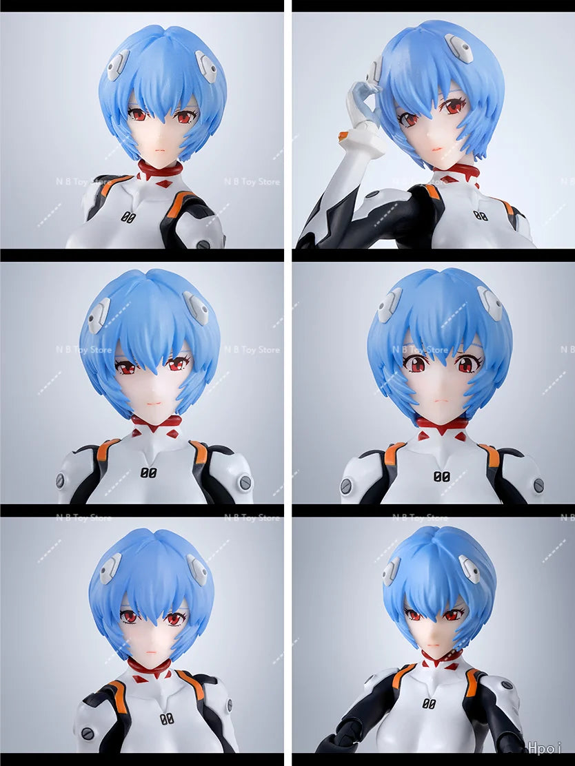 In Stock Original Bandai Shfiguarts Neon Genesis Evanelion Nga Kadagelion Rei PVC Anime Figures Action Figure Model Toys