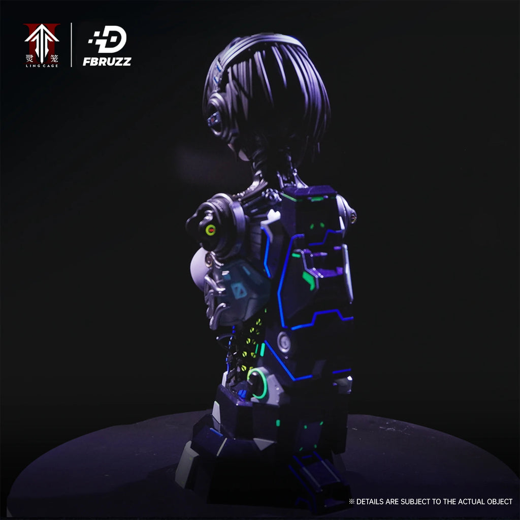 Linglong Ash 1/4 Half-Body Figure Collectible Model, High-Quality Role