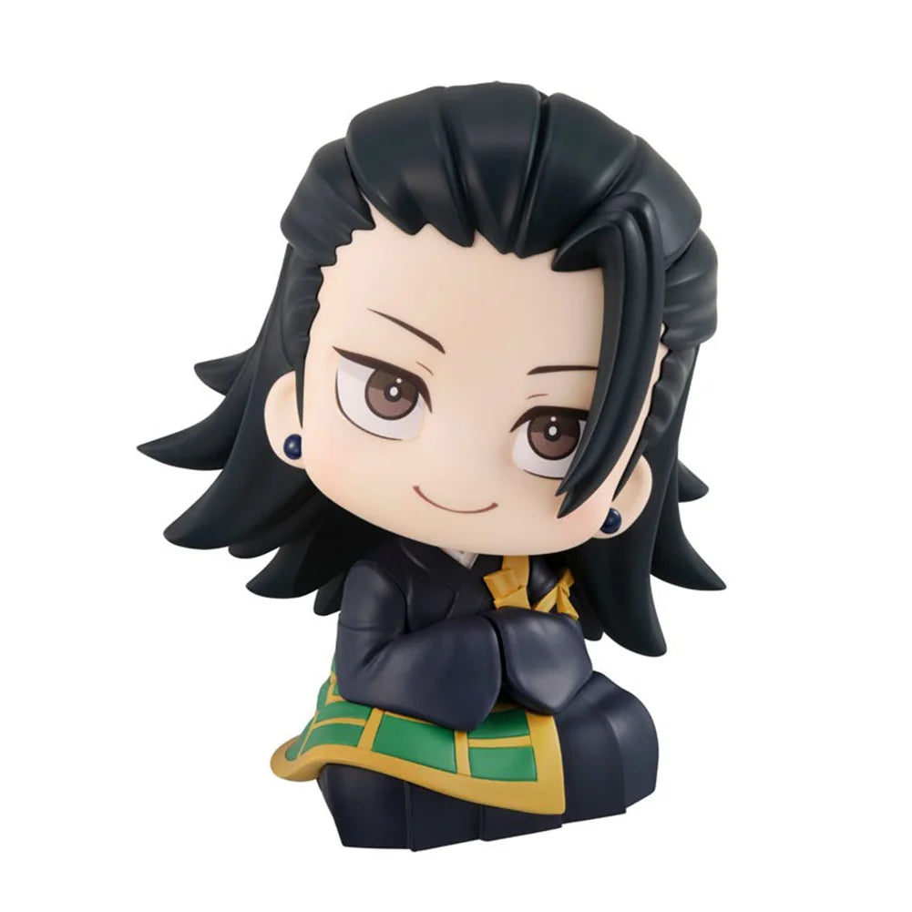 10cm JJK Anime Figure Geto Suguru Action Figures Mini Cute Q-version Geto Figurines Look Up Model Collection Toys Birthday Gifts