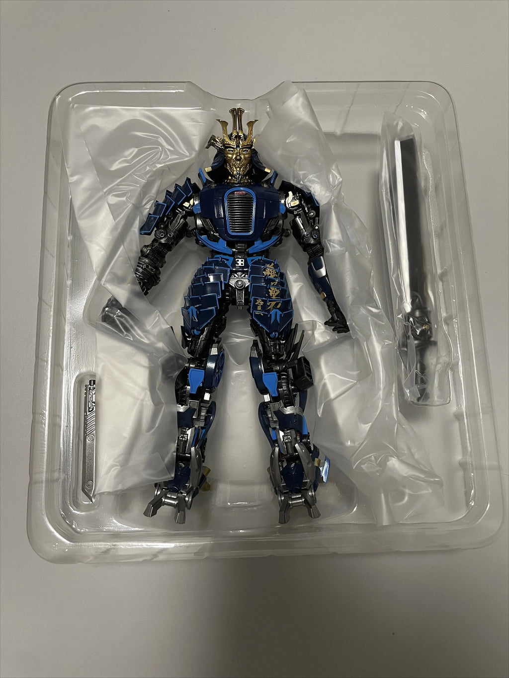 [In Stock] Hot-selling Toy Lastk Night LK-01 LK01 Blue Swordsman DLX Figure Set with Box, Boy's Birthday Gift, Collectible