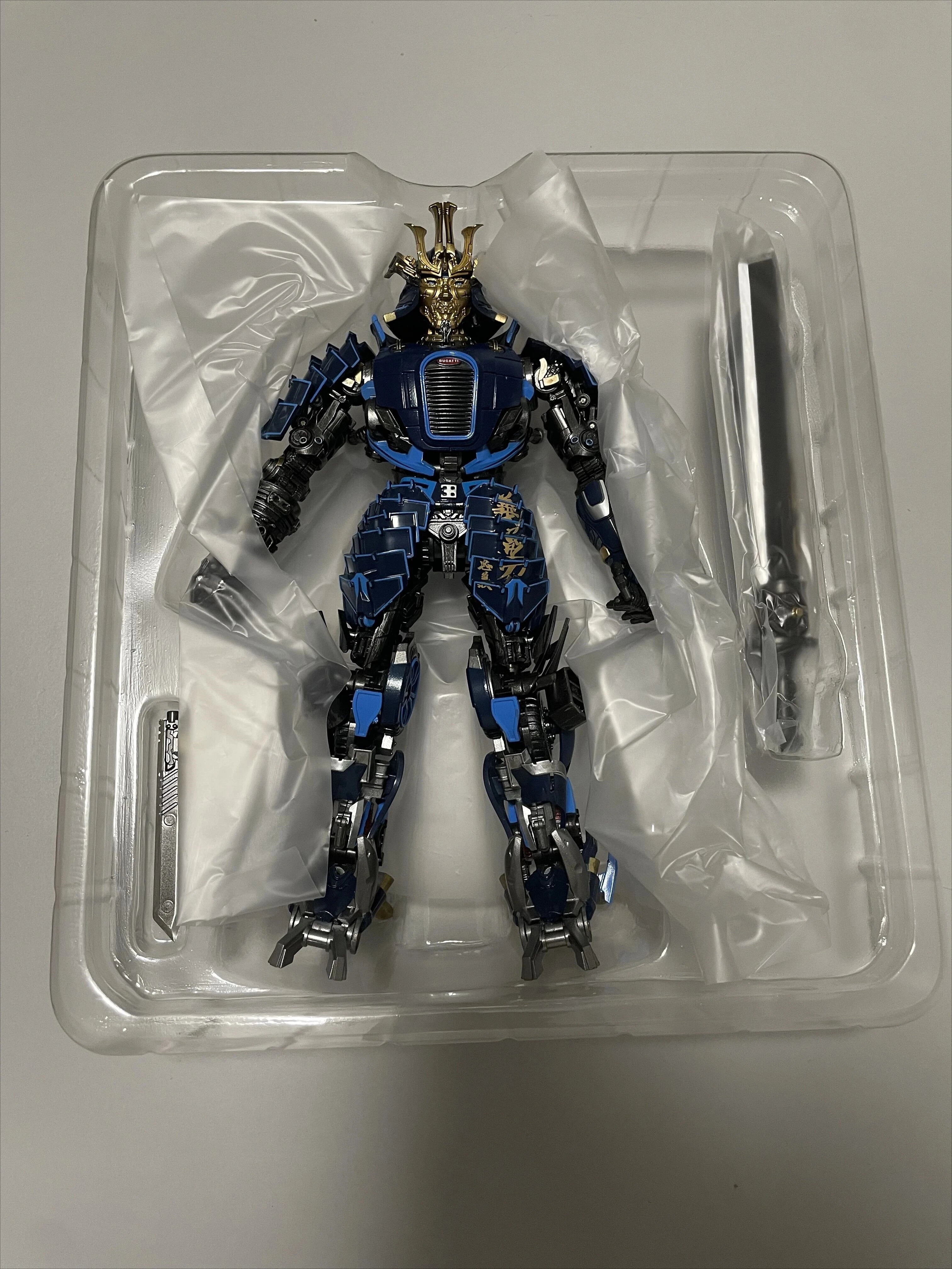 [In Stock] Hot-selling Toy Lastk Night LK-01 LK01 Blue Swordsman DLX Figure Set with Box, Boy's Birthday Gift, Collectible