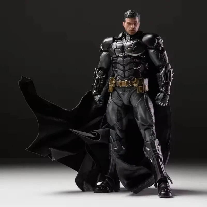 Original LPZZ Toys Arkham Knight Action Figure V8.04 Suit Batman Figures 002 Deathstroke DC Multiverse Superman 1/12 Statue