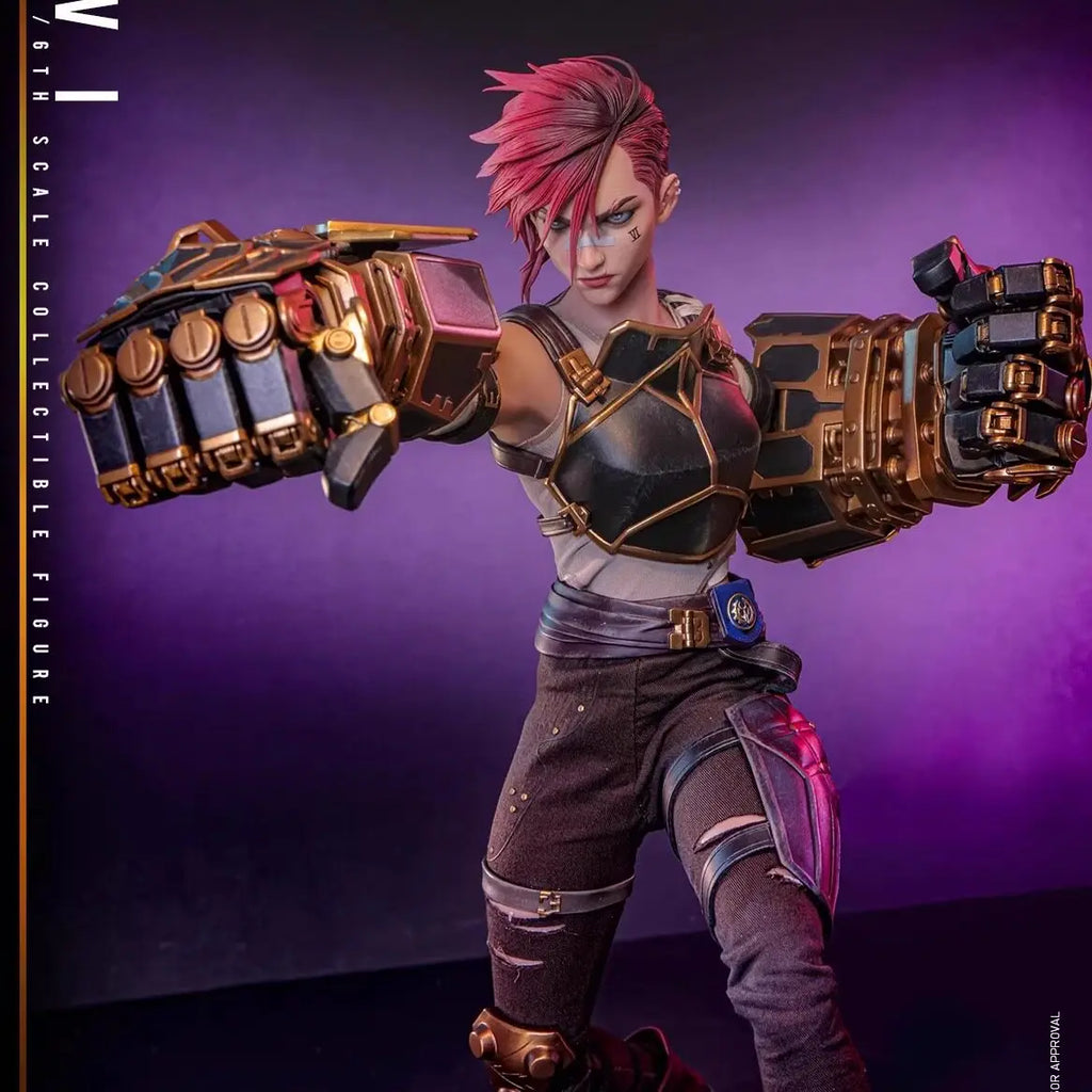 In Stock Hot Toys Arcane Season 2 Vi TMS138 1/6 Scale Action Figure Anime Model Trendy Toys Collectibles