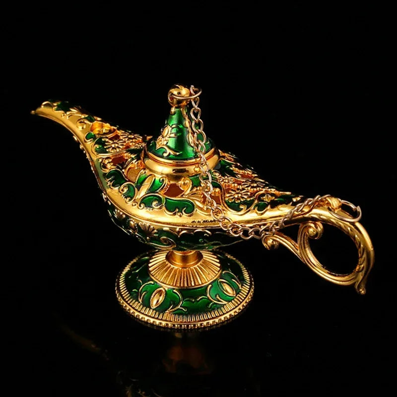 Aladdin Europäische Ornament Vintage Home Russische Ing Lampe Metall Dekoration Handwerk Hause Dekoration