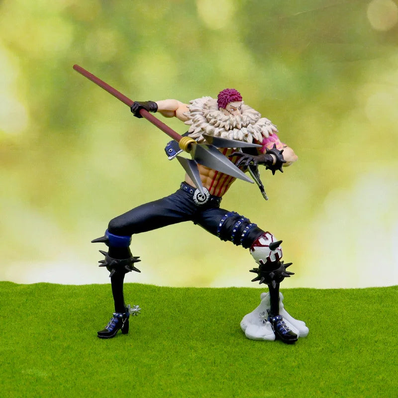 15cm One Piece Anime Character Katakuri Doll PVC Model Doll Collection Toy Gift for Children