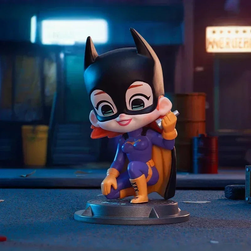 POP MART DC Gotham City Series Blind Box Guess Bag Mystery Box Toys Doll Cute Anime Figure Ornaments Gift