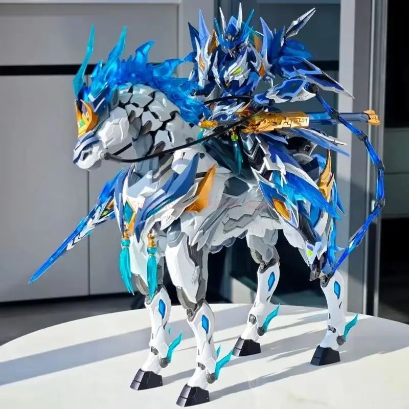 In Stock MOTOR NUCLEAR MNP-XH05 ZHAOYUN Assembling Movable Model Toys Alloy Skeleton Mecha TIANYOUXING LONGDANHUJIANG With Horse