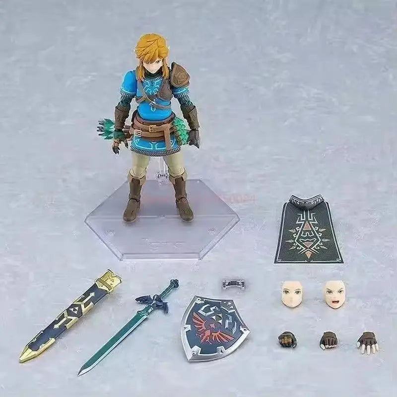 Neue Figma 626 Link Tränen des Königreichs Link 626 Dx Auf Lager Anime Action-Sammlung Figuren Modell Spielzeug Kinder Geschenk