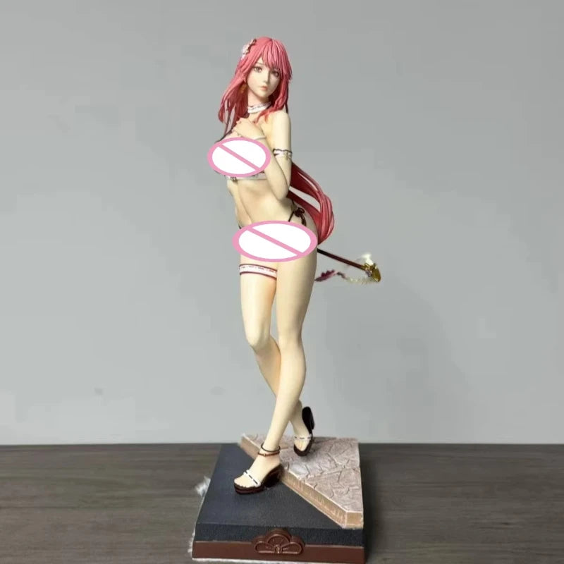 49cm Genshin Impact Figure Yae Miko Swimsuit Beautiful Girl Anime Collectible Model Desktop Decorations Holiday Gifts Kids Toys