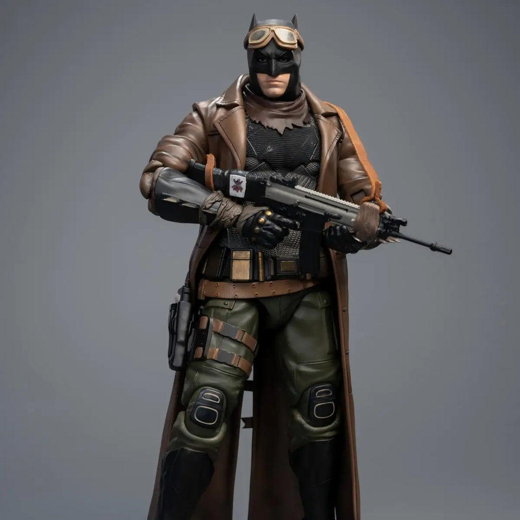 Fondjoy DC Batman Full series BVS Batman Movie Character Model Limited Head Sculpt Action Figures 19cm Collect Model Boy Gifts