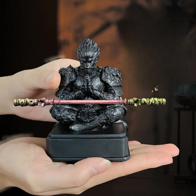 Wukong The Great Sage Equal Of Heaven Destiny Resin Decoration Ornament Game Collectible Model Journey To The West Theme