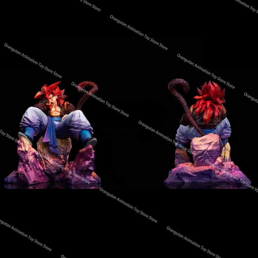 Anime 25cm Dragon Ball Gogeta Figures ssj4 Gogeta anime Figures PVC Statue Collection Model Toys Gifts