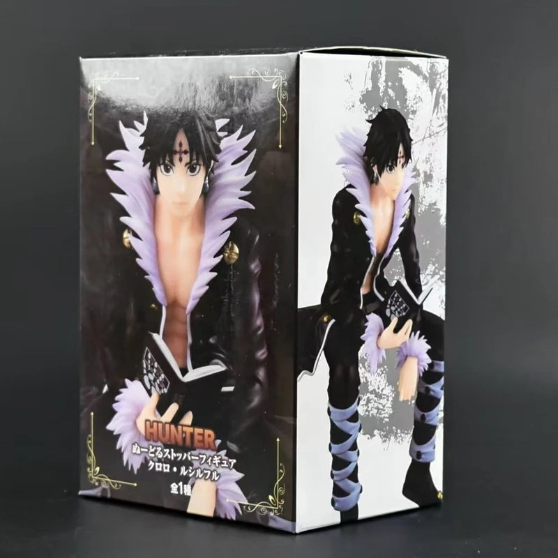 15cm Hunter×Hunter Anime Figure Phantom Troupe Chrollo Action Figure Killua Figurine Collection Noodle Stopper Model Toys Gift