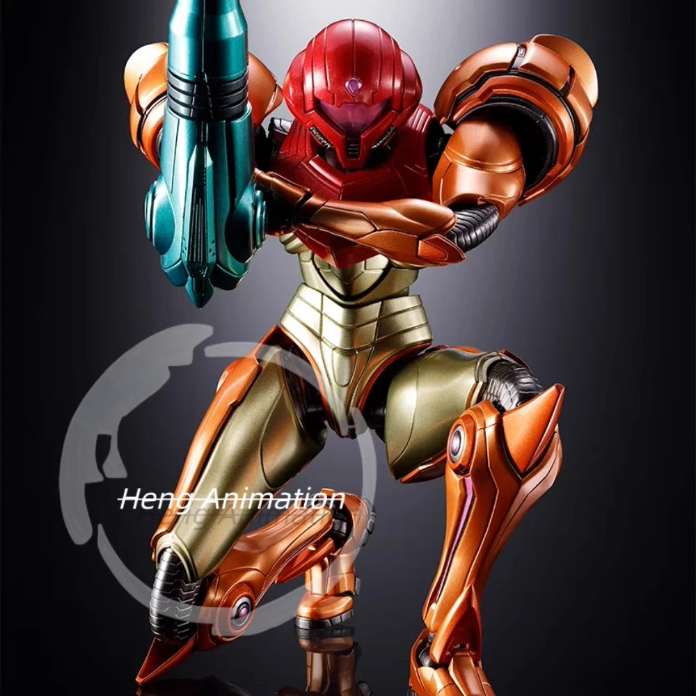 Pre-sale,   Bandai Chogokin Samus Aran Metroid Prime 4 Metroid Movable Figure  to be released in June 2026