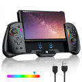 ELECT-For Switch Gamepad Controller Built-In 6-Axis Gyro Design Handheld Grip Double Motor Vibrations Joypad