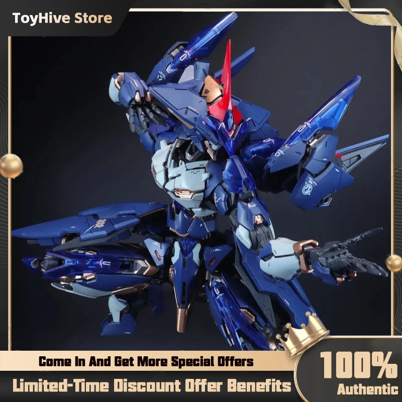 【In Stock】XIAOT Burning Steel Heavy Industry Escort Agency Project Dph 01 Ling Yao Mg 1/100 Anime Doll Assembly Mecha Model Gift