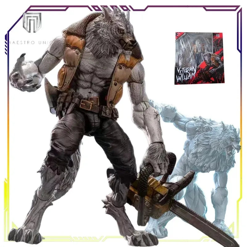 Spot Supply Maestro Union Original Fury Planet Series Werewolf Veteran William Action Figure Model Toys Model Gifts for Boys