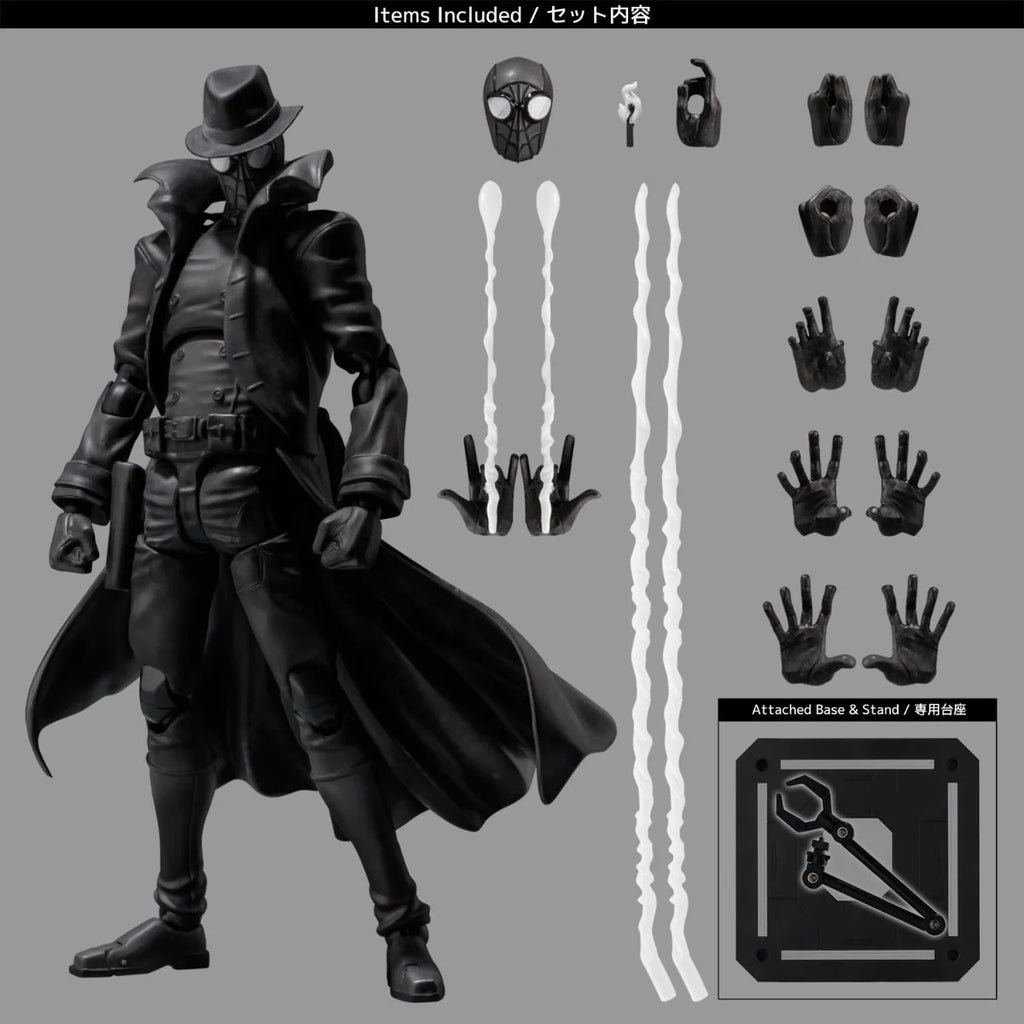 17CM black SV Action Spider-Man Noir Figure Model Collectible Toys Gift