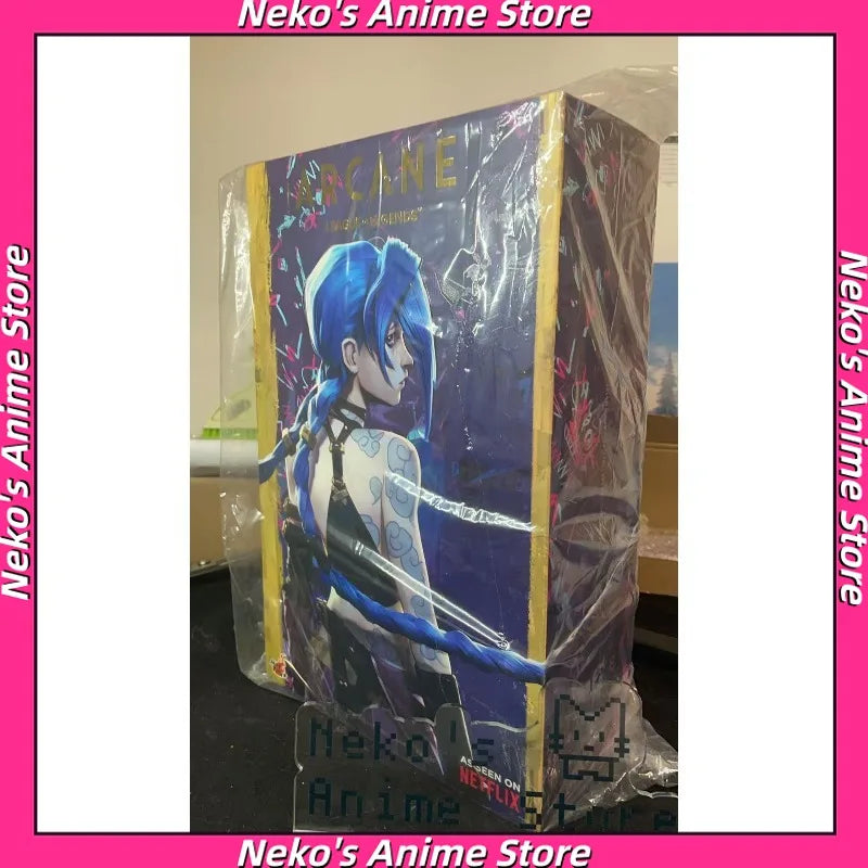 【In Stock】Hot Toys TMS137 Jinx（Arcane：League of Legends ) 1/6 League of Legends Arcane Action Figure Anime Model  Doll Gift