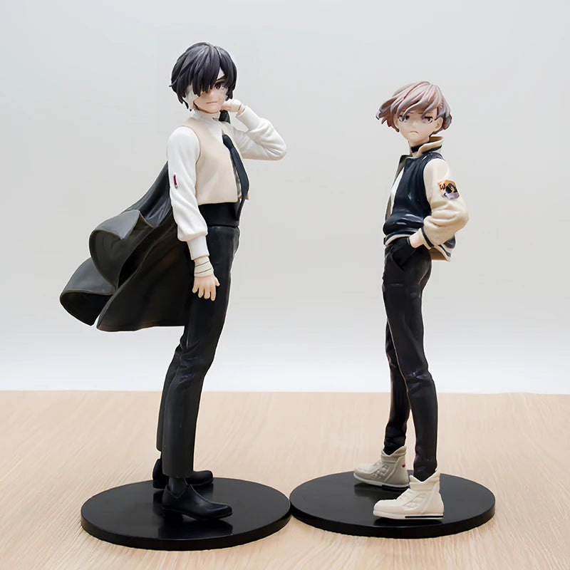 18cm POP UP PARADE Bungo Stray Dogs Nakahara Chuuya Anime Figure Osamu Dazai Action Figure Edogawa Rampo Figurine Model Doll Toy