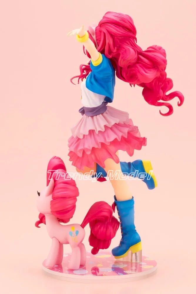 In Stock Original Shouwu Beautiful Girl Statue Rainbow Pony Beautiful Girl Pinkie Pie 1/7 Ornaments Figure Gift Collection Model