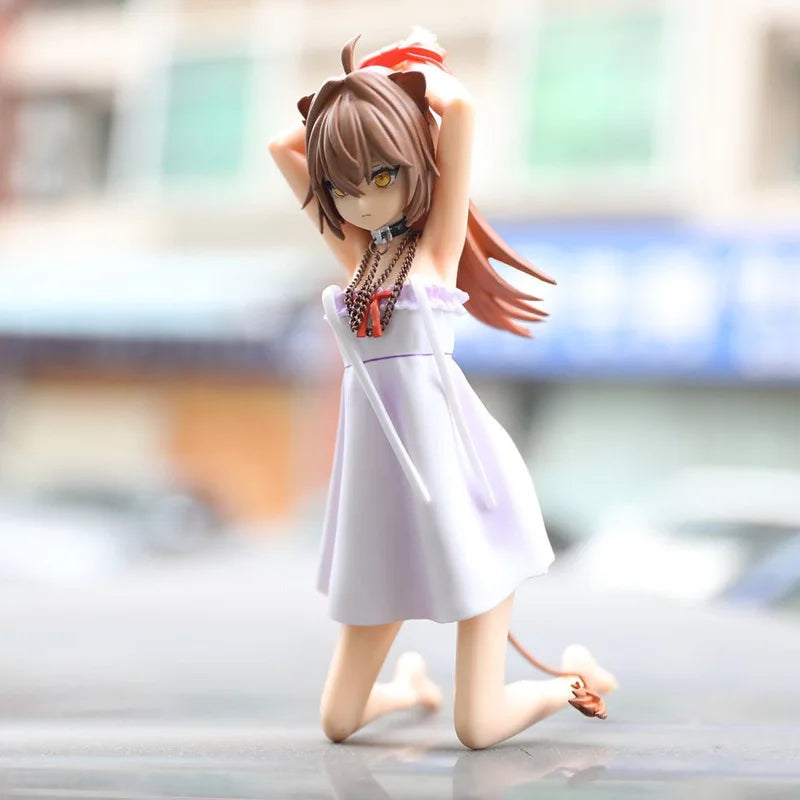Neue 21 cm Rurudo Lion Gk Kniend Schöne Mädchen Pvc Action Figure Niedliche Anime Erwachsene Sexy Modell Spielzeug Puppe Sammlung Ornament Geschenk