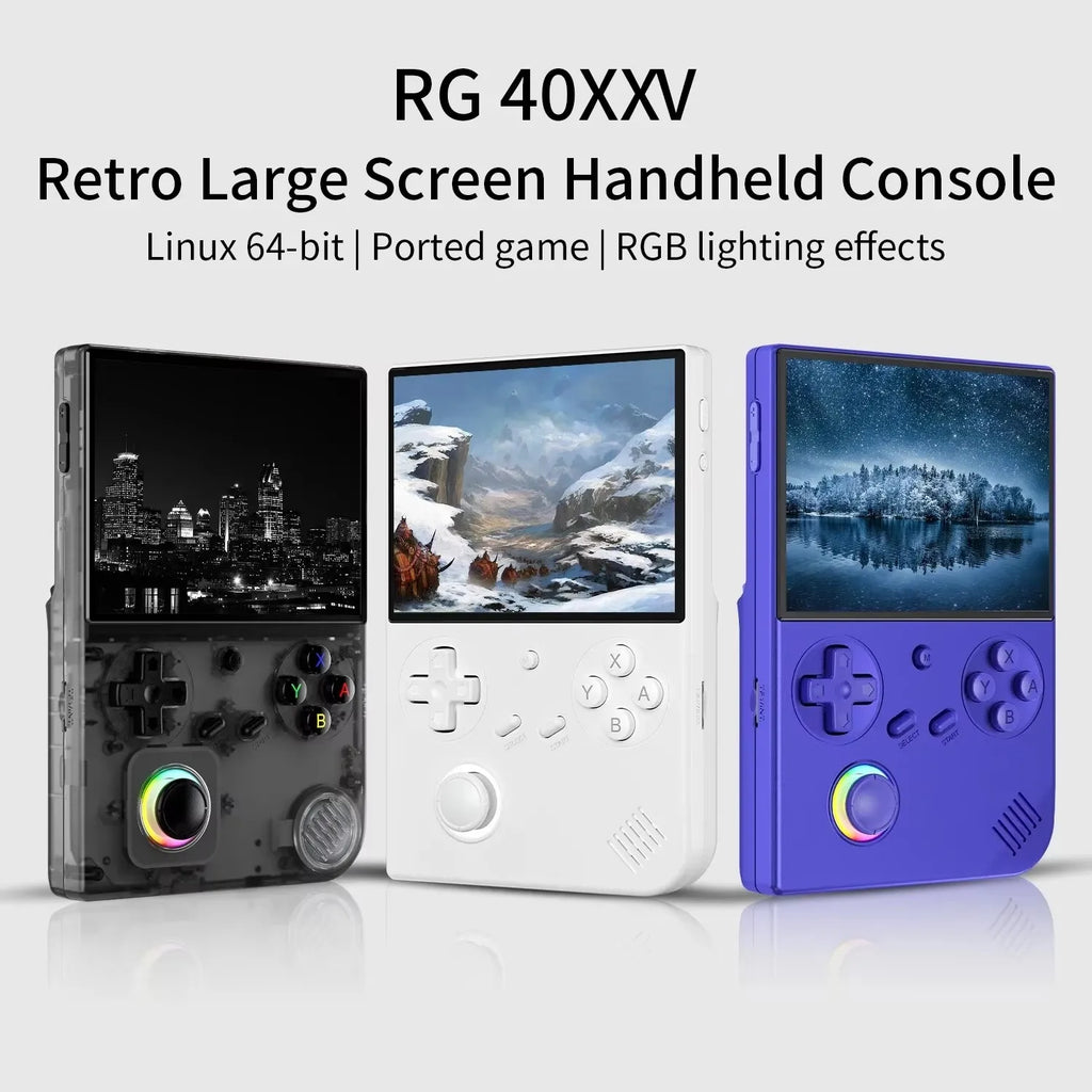 ANBERNIC RG40XX V Handheld Game Players 4.0''IPS Linux Video Retro Game Console Portable Gaming Console Spelcomputer Met RG40XXV