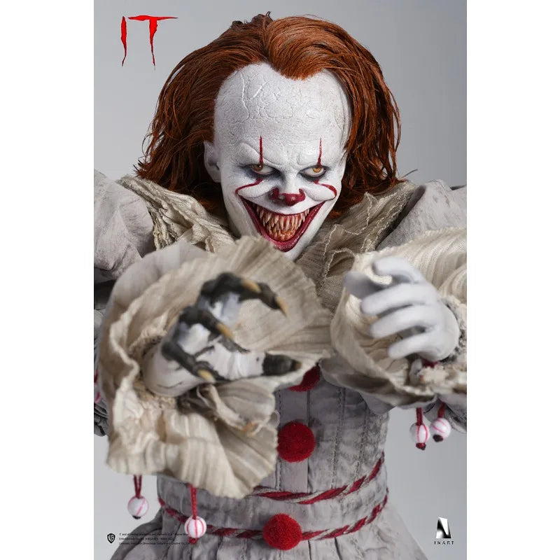 [In Stock] QUEEN STUDIOS INART Original Joker Revival IT Pennywise 1/6 Mobile Doll Exquisite Handmade Model Toy Gift Collection