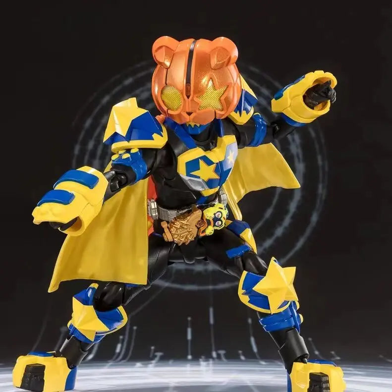 SHF Authentic Kamen Rider Geats Movable Action Figure Magnum Form Anime Collection Model For Anime Enthusiasts In Stock