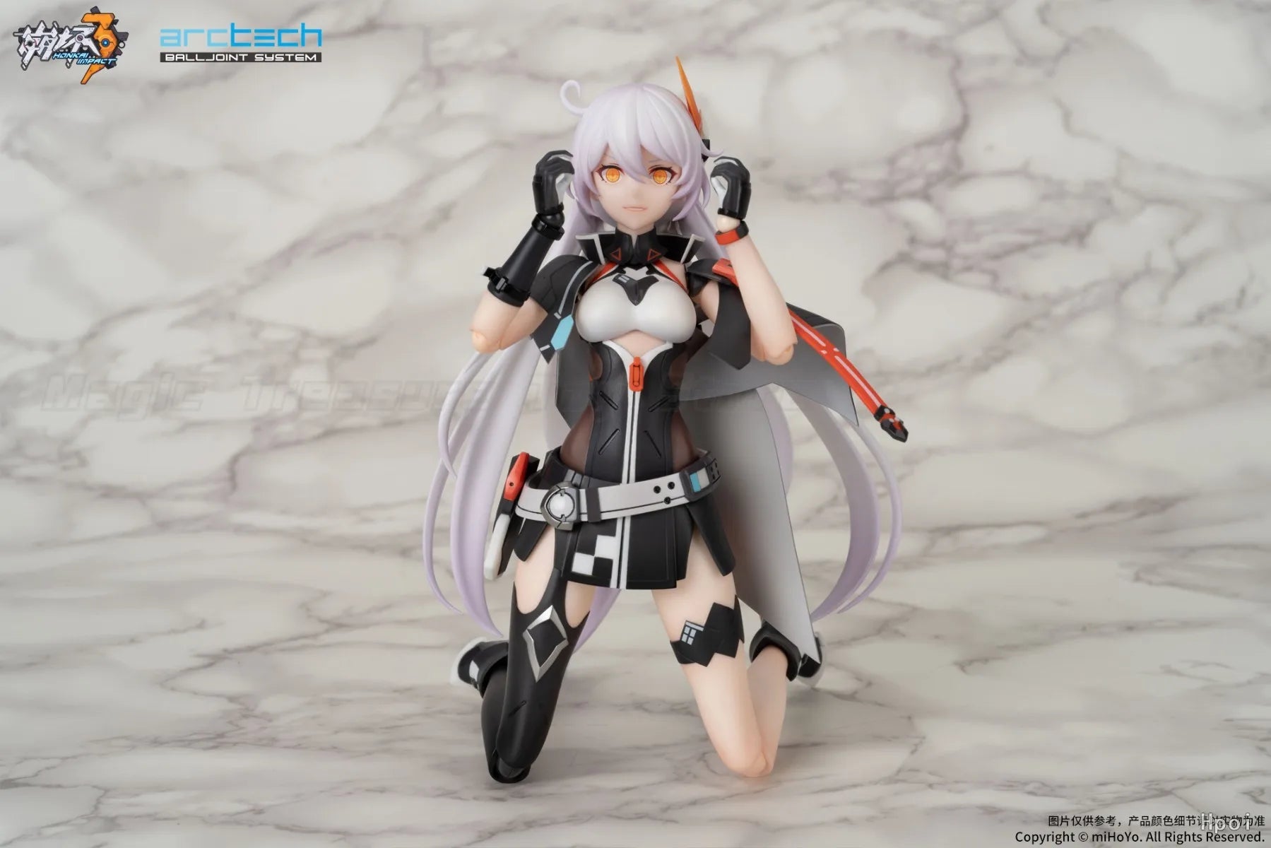 【In Stock】Original APEX-TOYS MiHoYo ARCTECH Honkai Impact 3 Kiana Kaslana 1/8 Action Figure Toy Ornament Gift